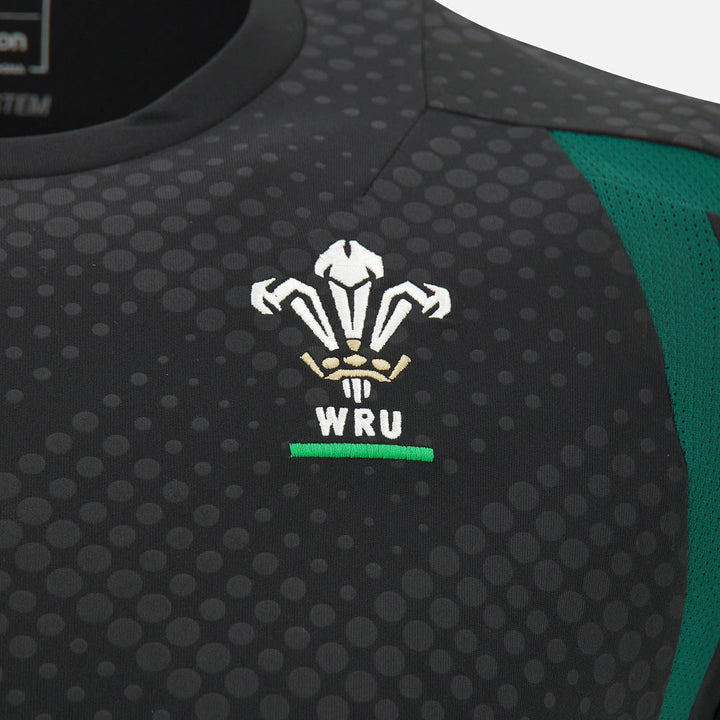 Macron Wales Rugby 2026/27 Trainingsshirt Lange Mouwen Heren