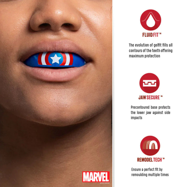 Protège-dents Safejawz Marvel Captain Marvel