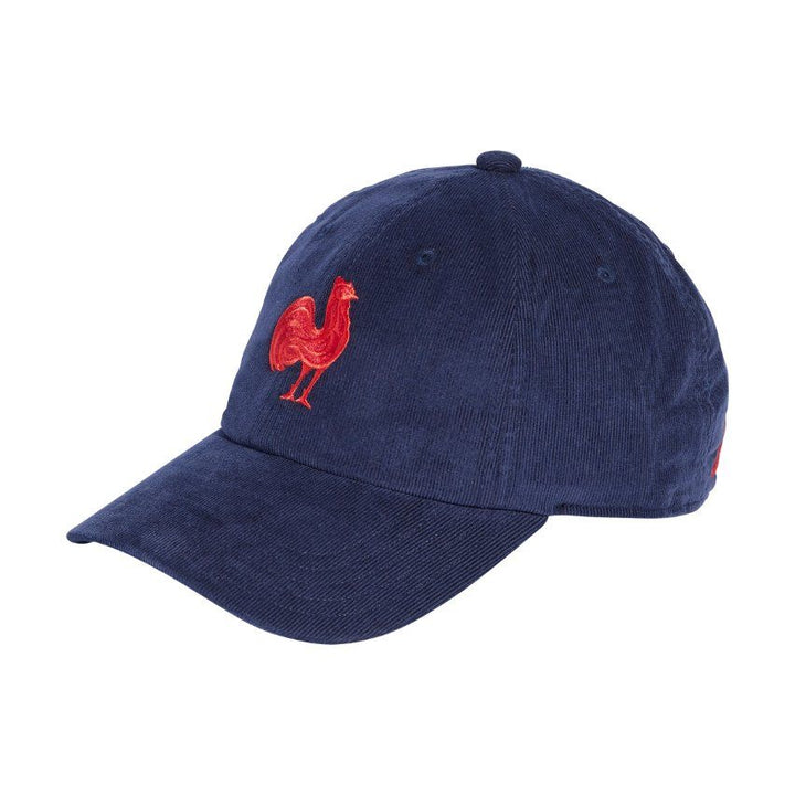 Casquette de baseball adidas FFR France en velours côtelé