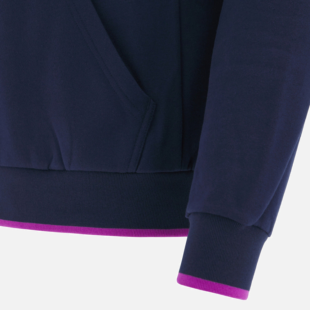 Sweat à capuche de voyage Macron Écosse Rugby 2025/26 pour enfants