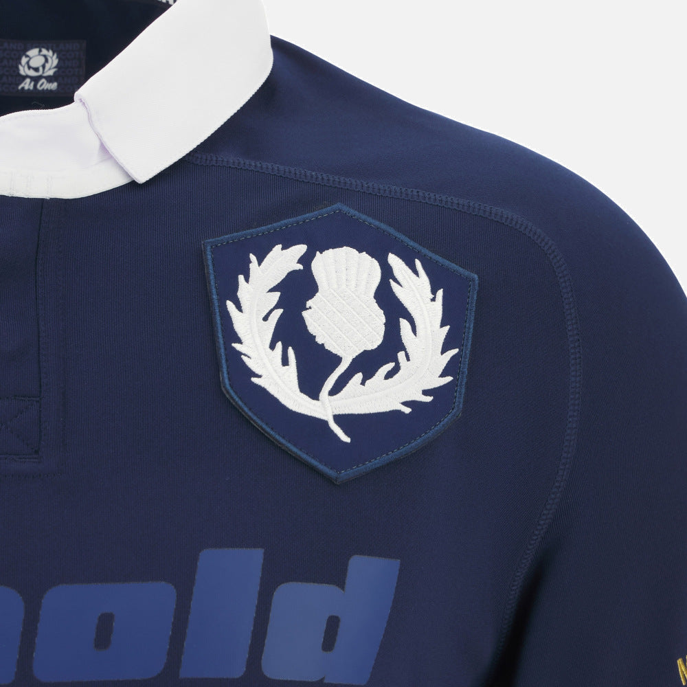 Maillot Macron Scotland Rugby Murrayfield 100 Réplique Enfant 