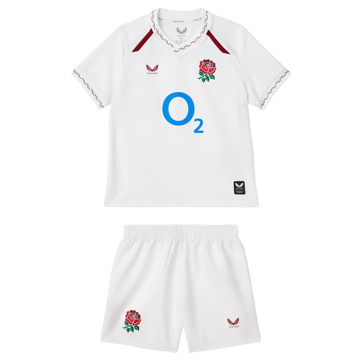 Castore England Rugby Home Kit Kids 26/27