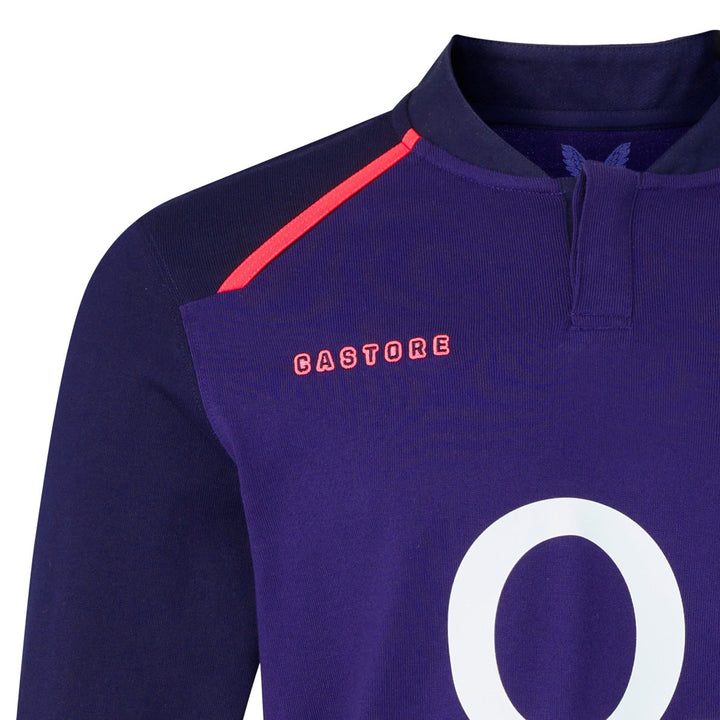 Castore England Classic Away Long Sleeve Rugby Shirt
