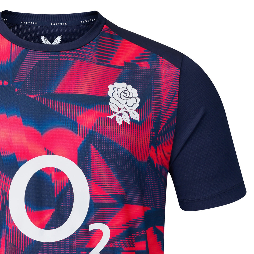 Castore England Rugby Pre Match Shirt Kids 26/27