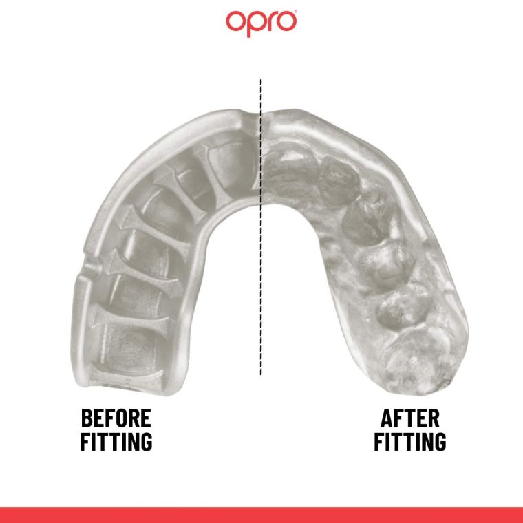 Protège-dents OPRO Gold Ultra Fit Bleu/Blanc