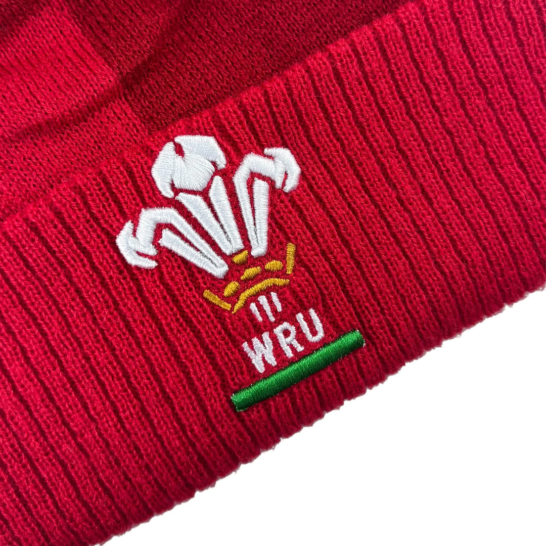 Bonnet à Pom Pom Macron Rugby Pays de Galles 2025/26