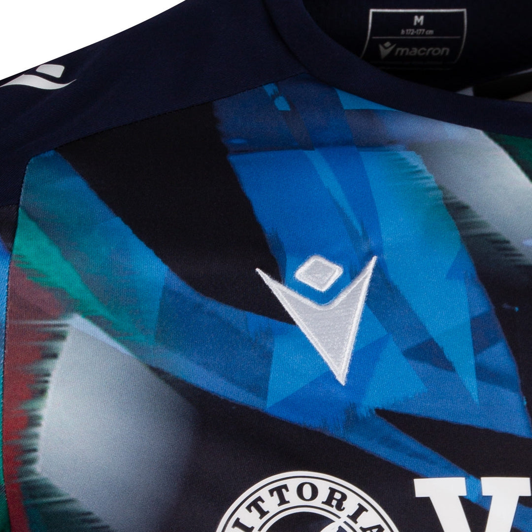 Macron Italië Rugby Training T-shirt Heren