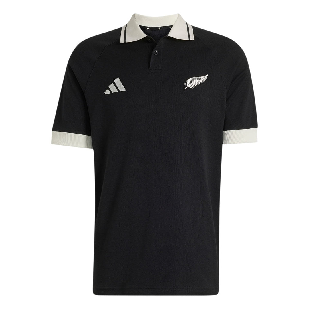 adidas New Zealand All Blacks Leisurewear Polo Heren Zwart