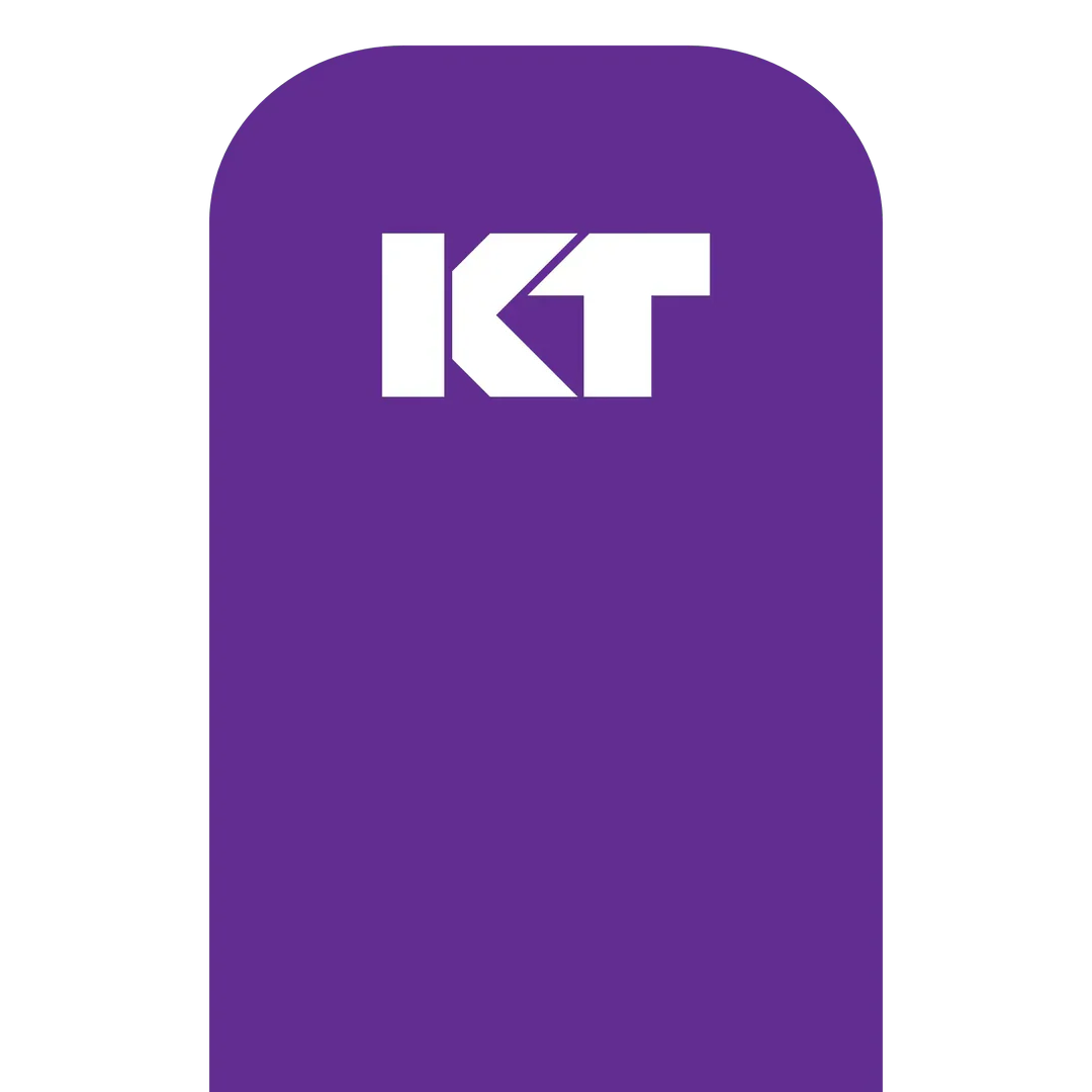 KT Tape Original Voorgesneden (5 x 25 cm) – 20 pièces – 5 mètres