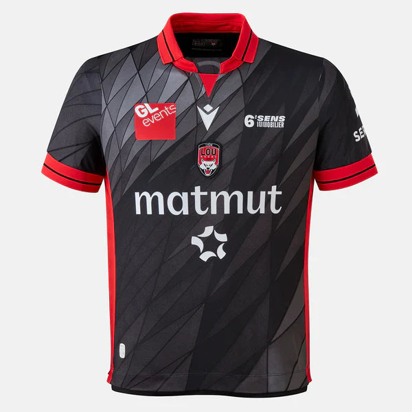 Macron Lyon Replica Home Shirt 2025/26