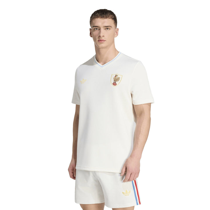 adidas Frankrijk Crunch Rugby Pre Match Rugby Shirt Senior
