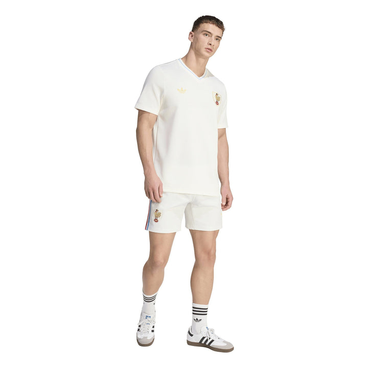 adidas Frankrijk Crunch Rugby Pre Match Rugby Shirt Senior