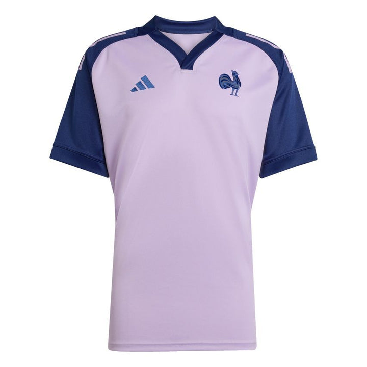 Maillot d'entraînement de rugby adidas France pour homme