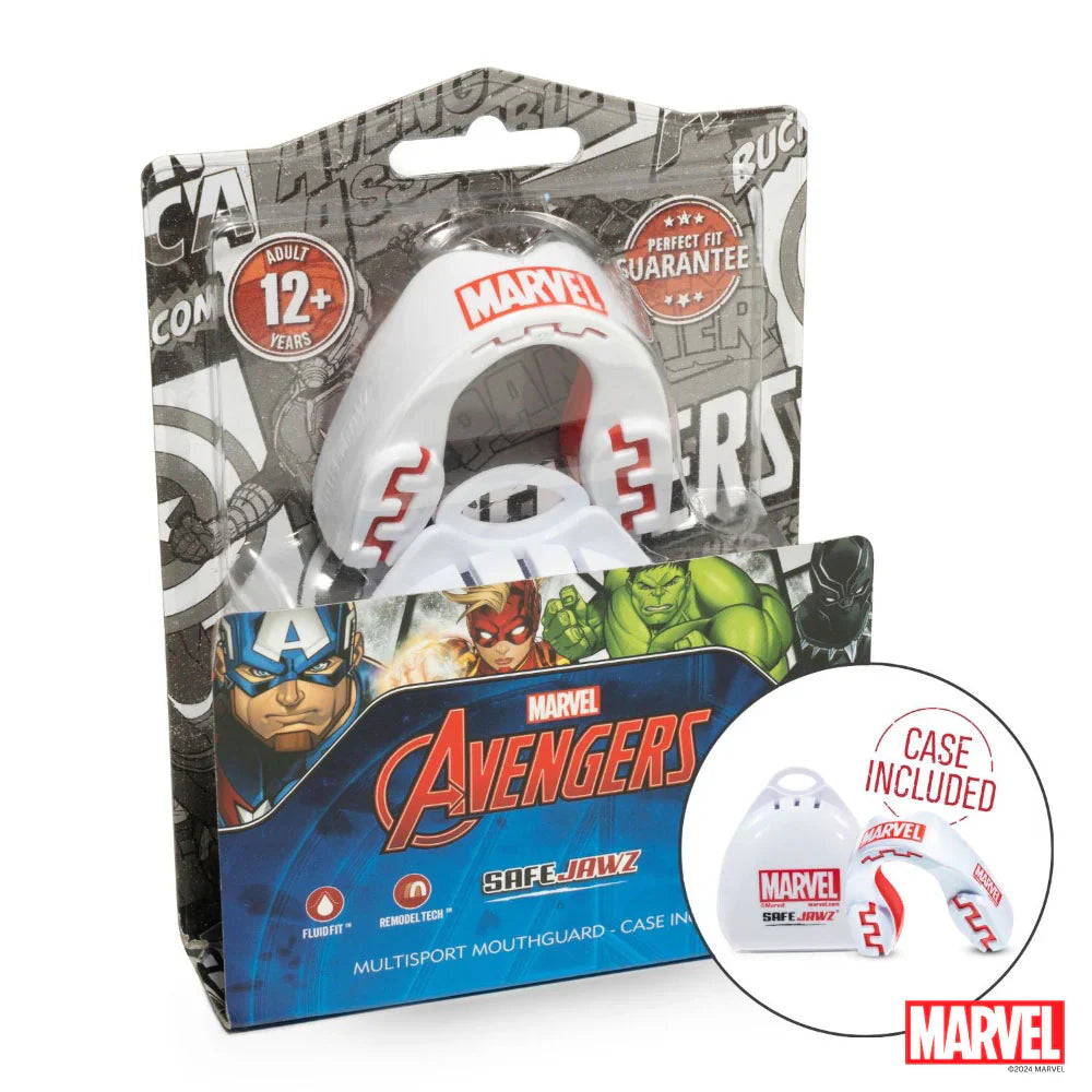 Protège-dents Safejawz avec logo Marvel