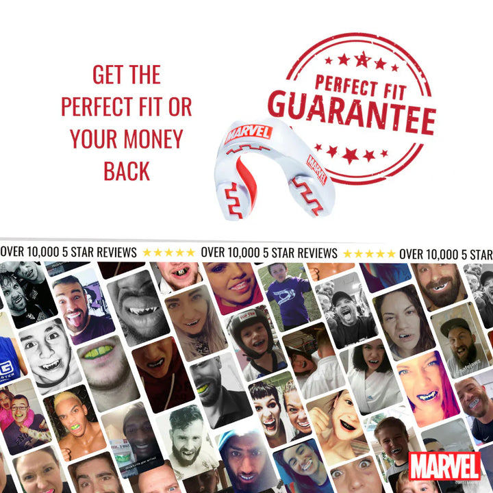 Protège-dents Safejawz avec logo Marvel