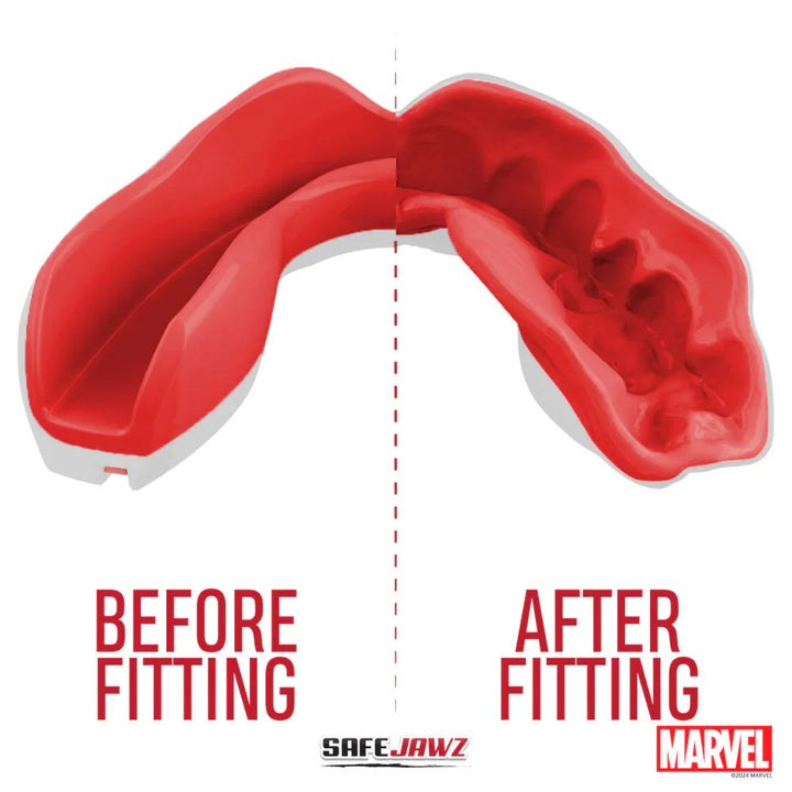 Protège-dents Safejawz avec logo Marvel