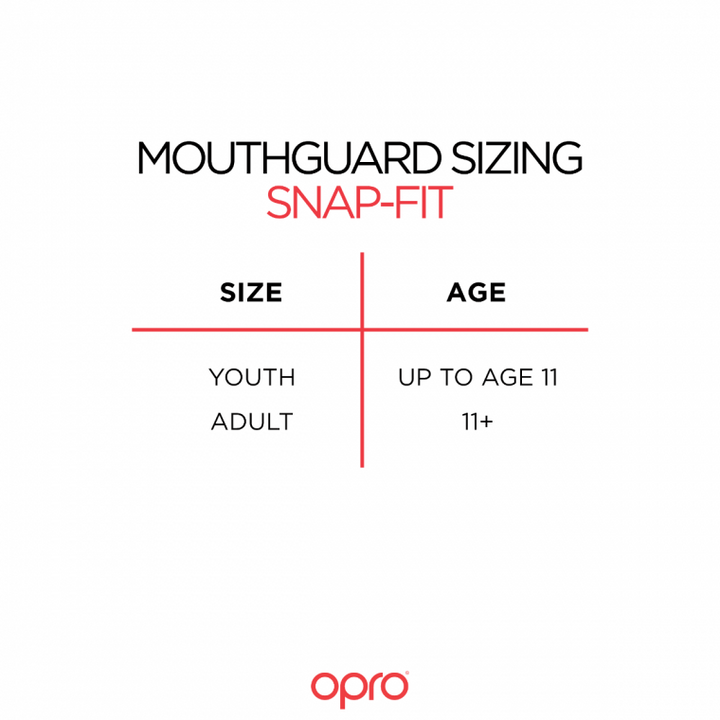 Protège-dents OPRO Snap-Fit Adultes Bleu
