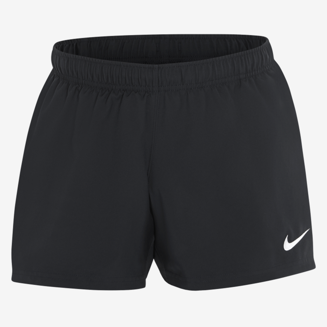Short de rugby Nike pour homme, noir