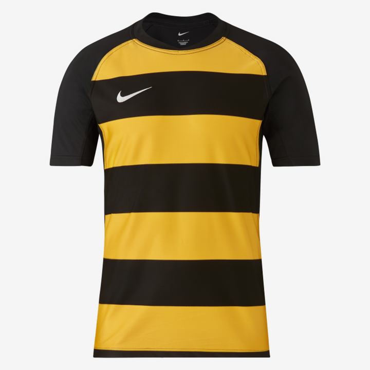 Maillot de rugby Nike Hoop pour homme, doré et noir