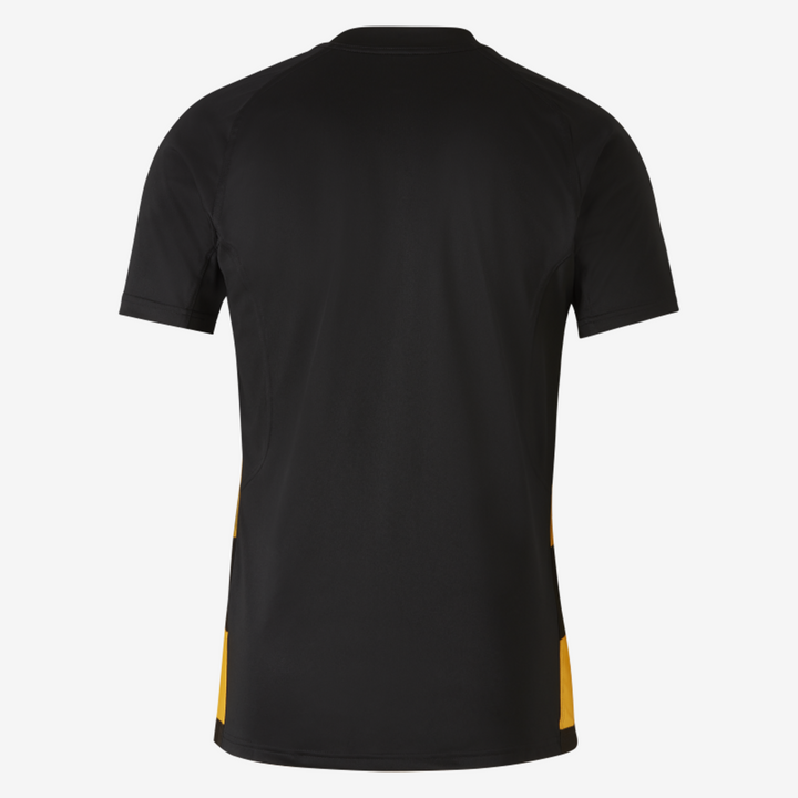 Maillot de rugby Nike Hoop pour homme, doré et noir