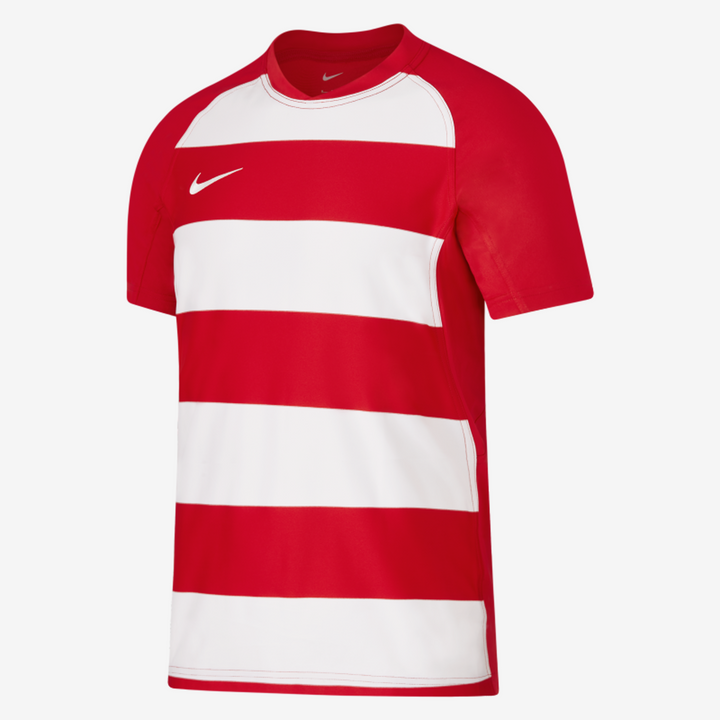 Maillot de rugby Nike Hoop pour homme, rouge et blanc
