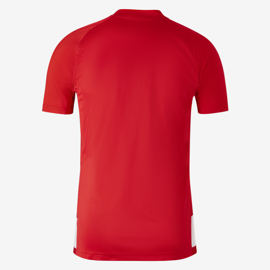 Maillot de rugby Nike Hoop pour homme, rouge et blanc