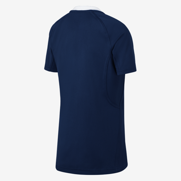 Maillot Nike Rugby Crew Razor pour enfant, bleu marine