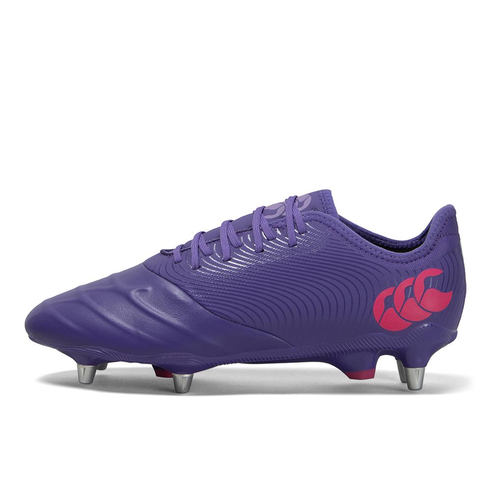 Canterbury Phoenix Genesis Pro SG Rugby Boots Purple
