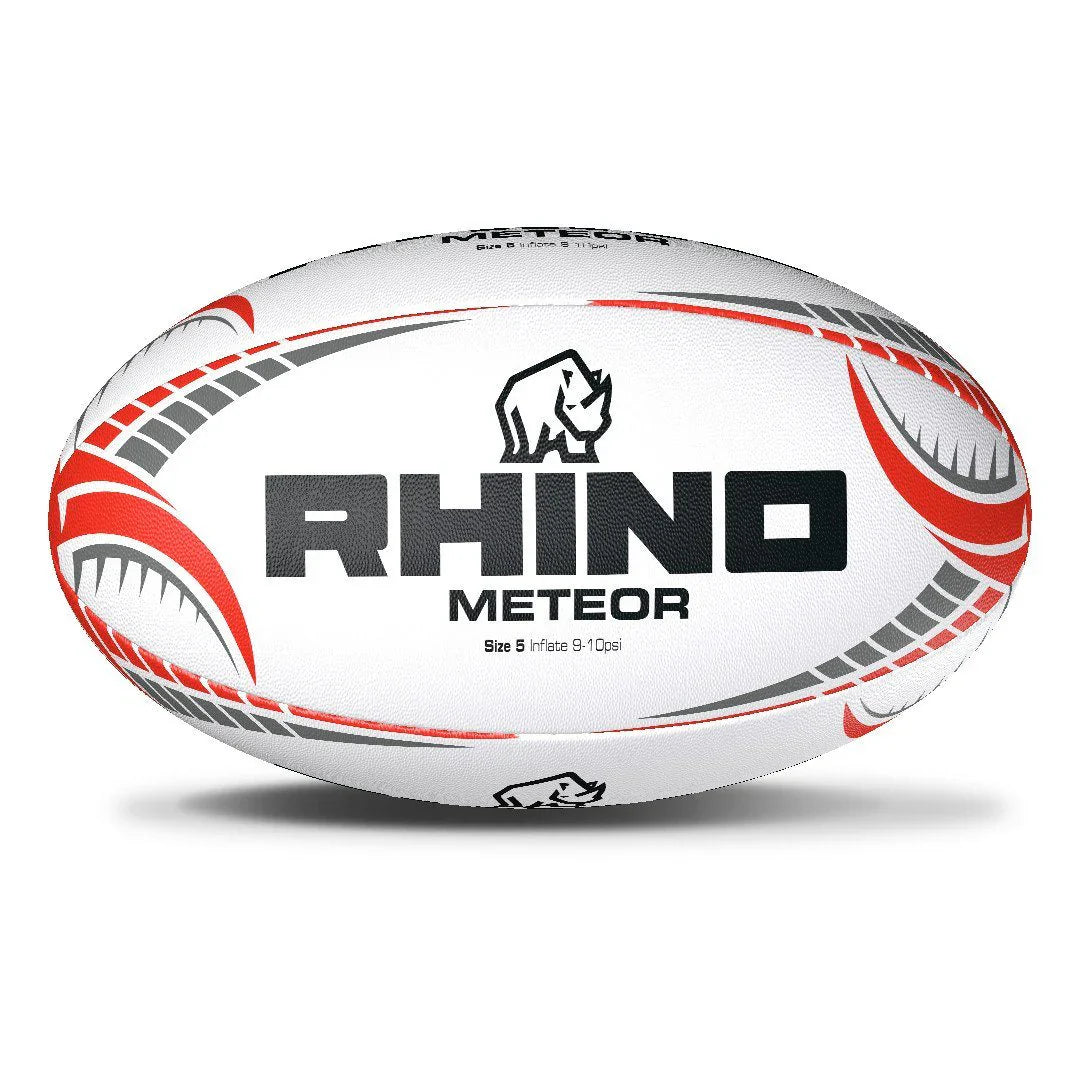Rhino Meteor Match Rugby Ball Size 4