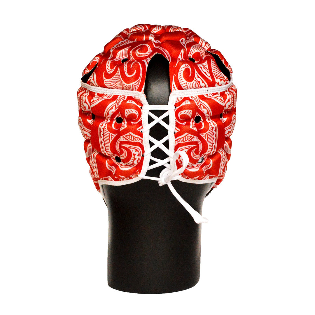Caschetto Impact Rugby Tribal Red