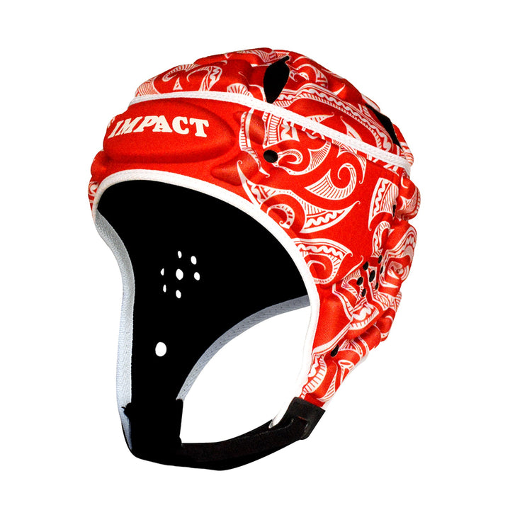 Caschetto Impact Rugby Tribal Red