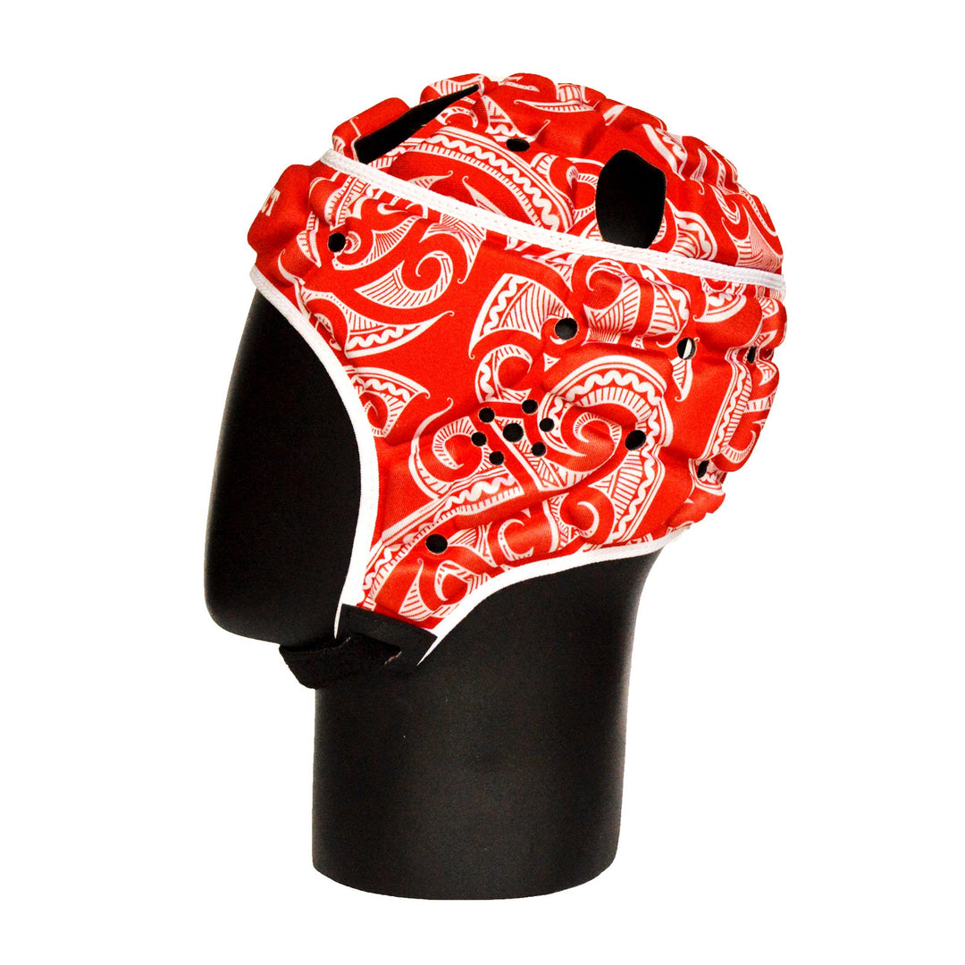 Caschetto Impact Rugby Tribal Red
