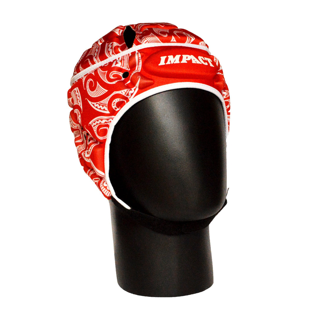 Caschetto Impact Rugby Tribal Red