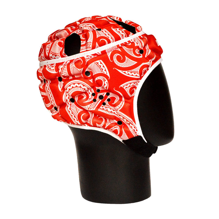 Caschetto Impact Rugby Tribal Red