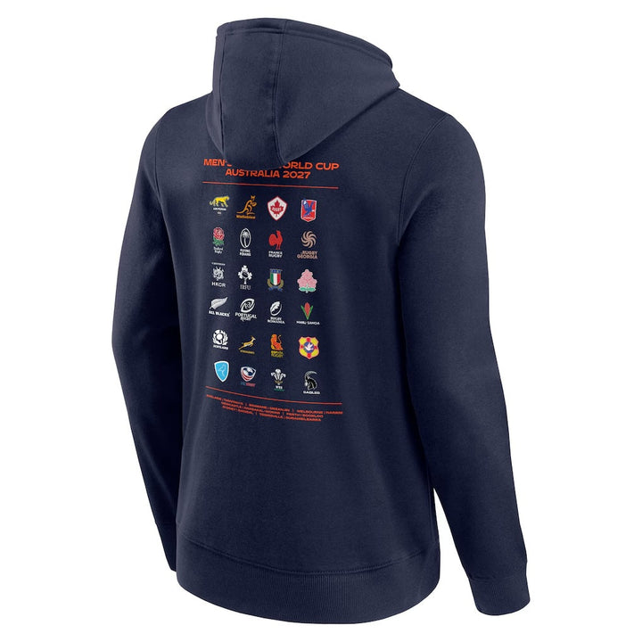 Rugby World Cup 2027 Unions Graphic Hoodie Heren Navy