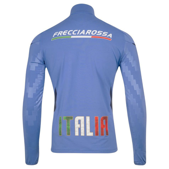Macron Italy Rugby 1/4 Zip Training Top Men