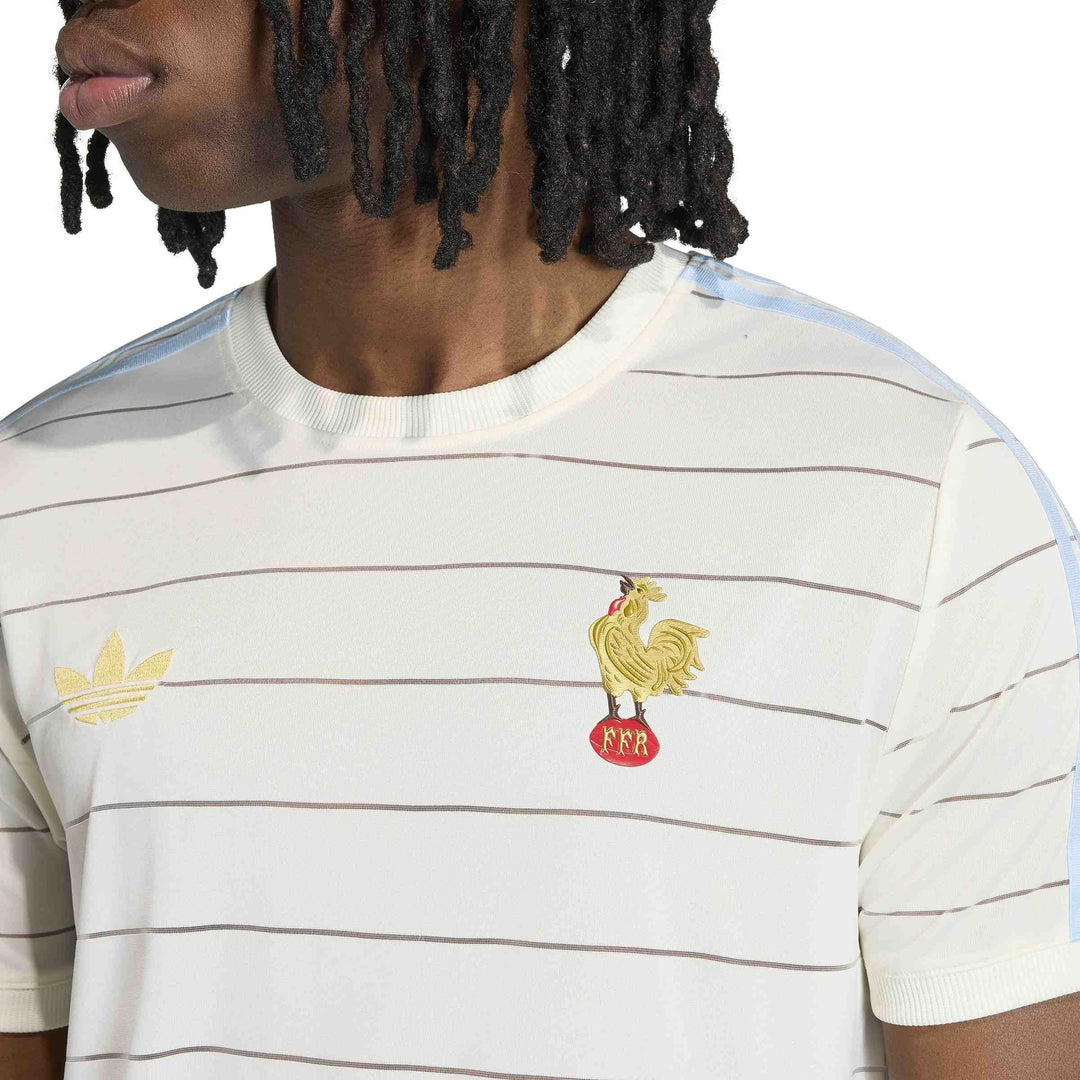 adidas France Rugby 120 Years Crunch T-Shirt Senior