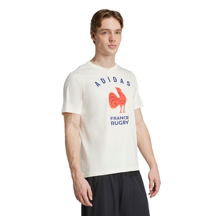 T-shirt adidas France XV Supporter Blanc Homme