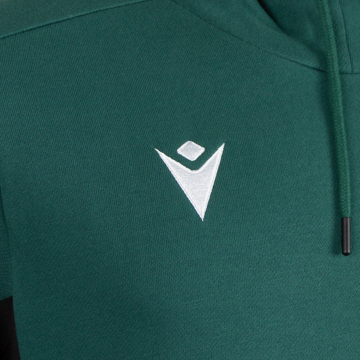 Macron Wales Rugby 2026/27 Travel Hoodie Groen Heren