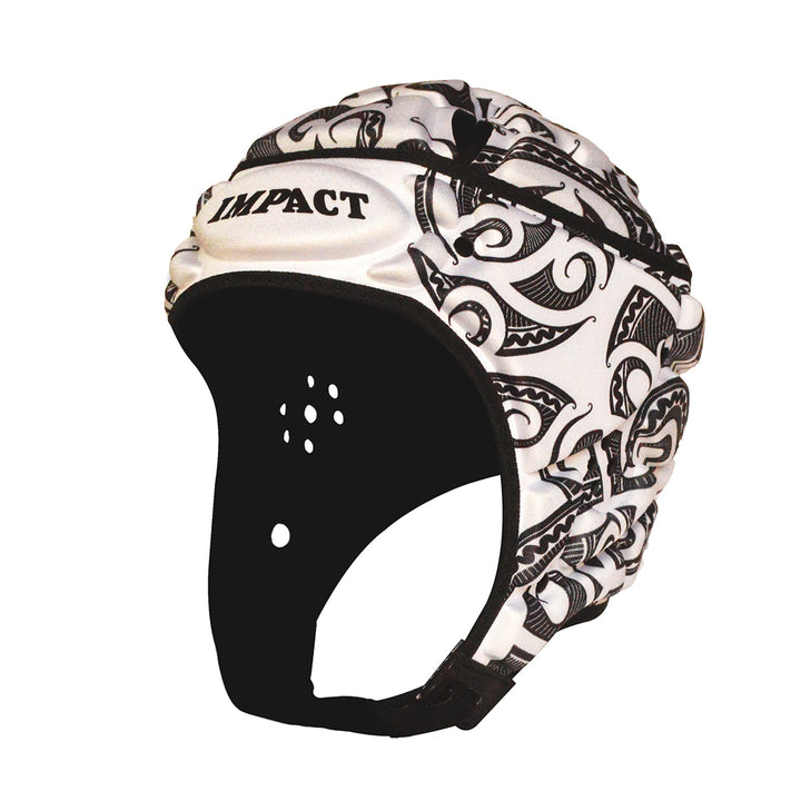 Casque de protection Impact Rugby Tribal Blanc